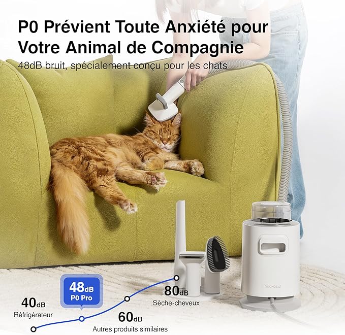 Aspirateur Poil d'Animaux extra silencieux